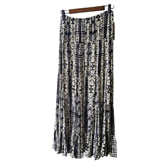 Karen Kane Aquarius Tiered Maxi Skirt Size S NWT - Picture 1 of 6